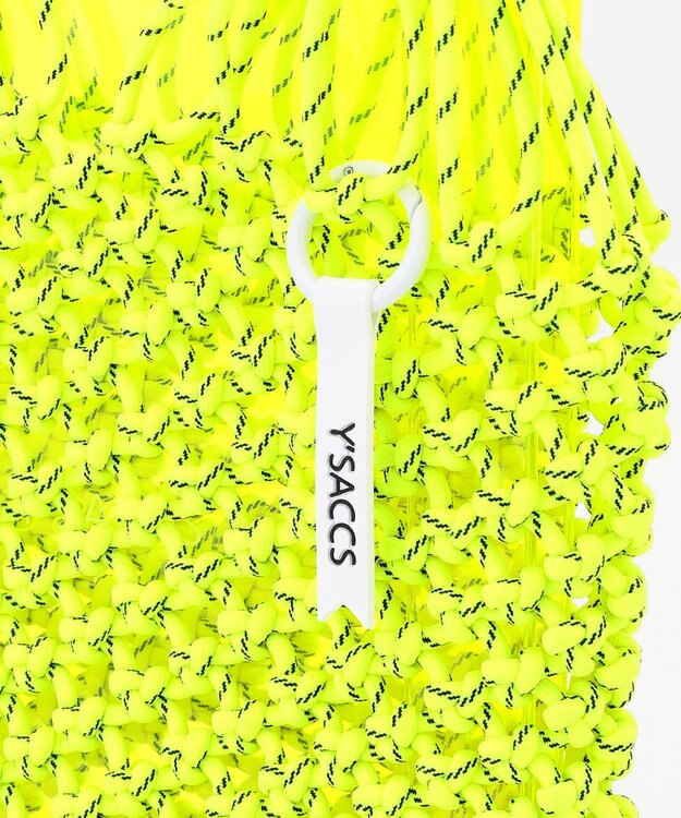 Y'SACCS パラコード編み込みトート イエロー