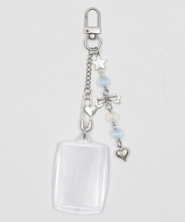 WEGO 【痛バ＆推し活】ビーズIDフォトケースキーホルダー 柄9