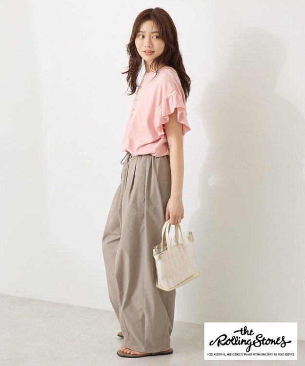 AMERICAN HOLIC 【KISS/The Rolling Stones】Tシャツ Pink