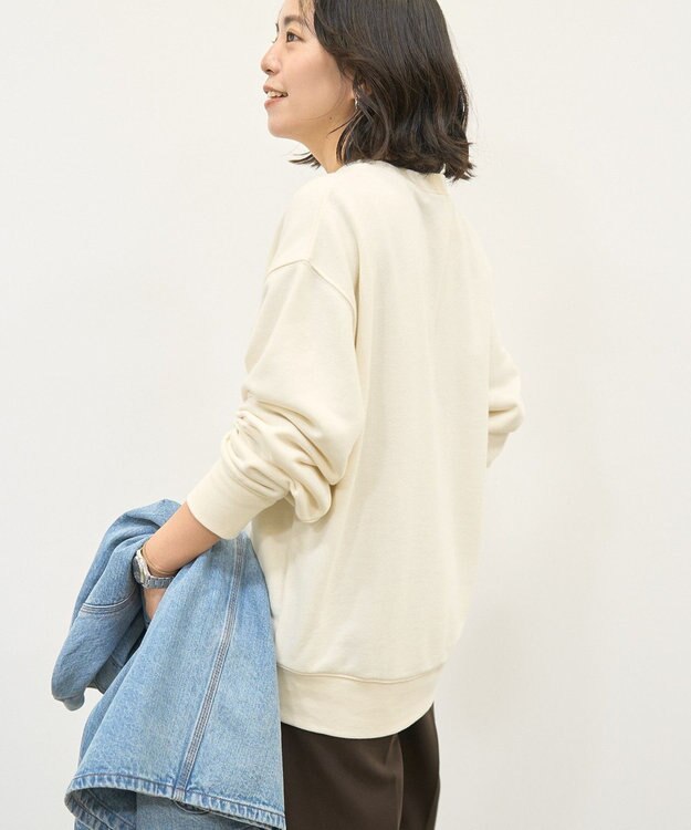 AMERICAN HOLIC News paperスウェット Ivory