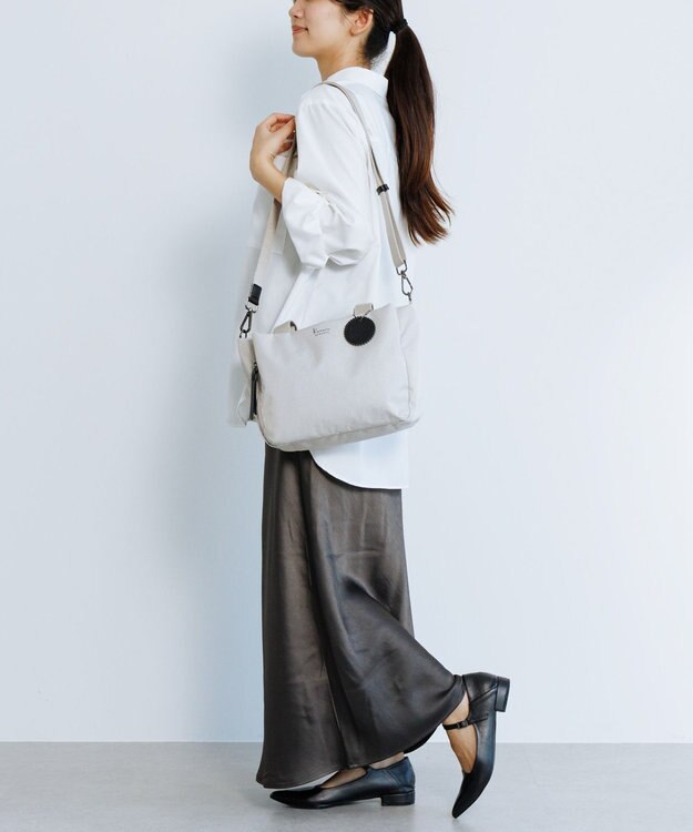 ACE BAGS & LUGGAGE Kanana project COLLECTION サリールトーン 2way ショルダーバッグ  20172 カナナプロジェクトコレクション サンドベージュ