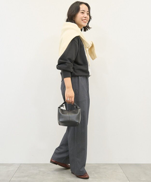 AMERICAN HOLIC News paperスウェット Charcoal Gray