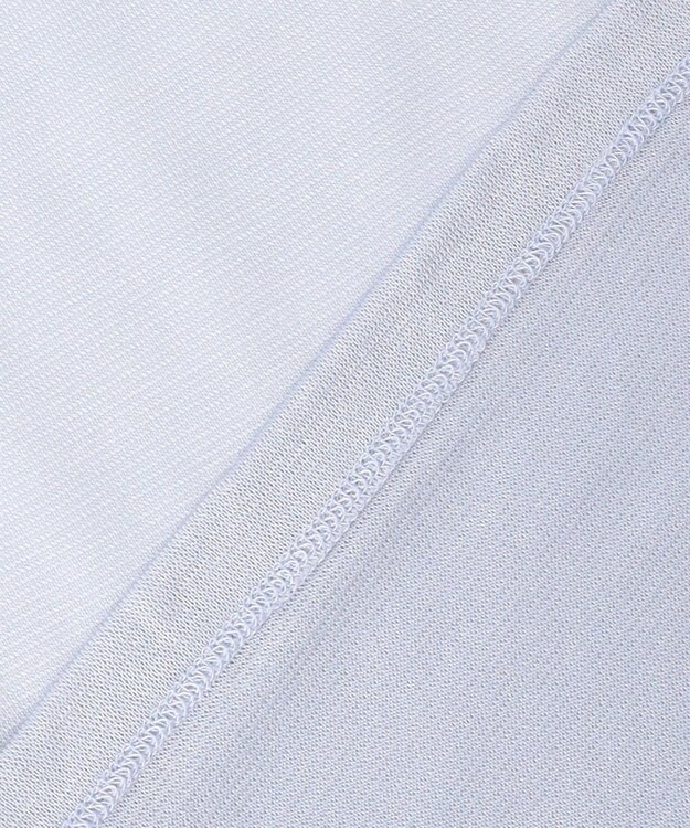 J.PRESS LADIES セルロースジャージー ミディ丈 カーディガン サックスブルー系