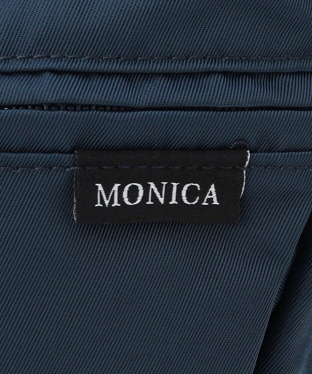 LA BAGAGERIE 【MONICA】サイドジップ2WAYトートバッグ ネイビー