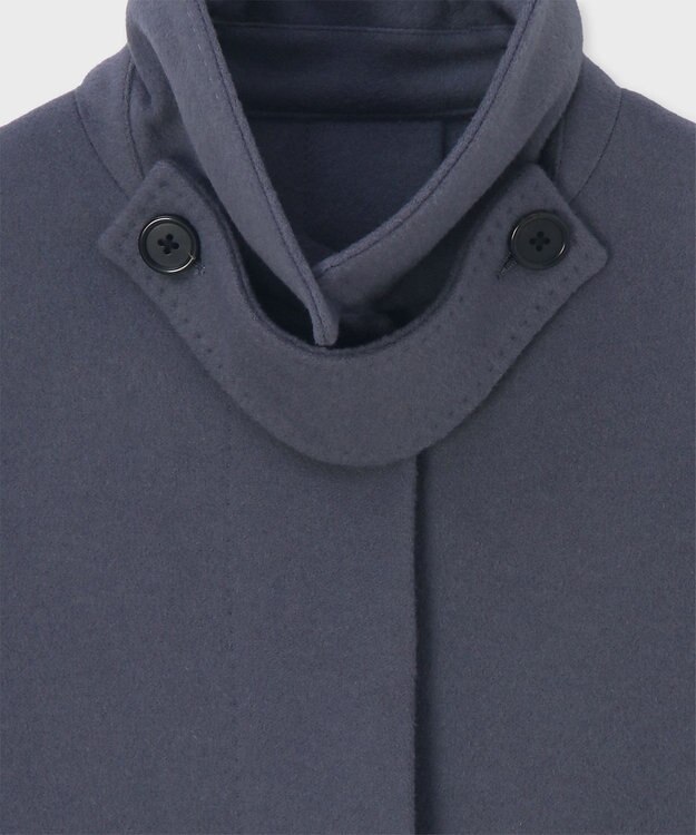 Paul Smith Field Flowers ステンカラーコート グレイッシュブルー