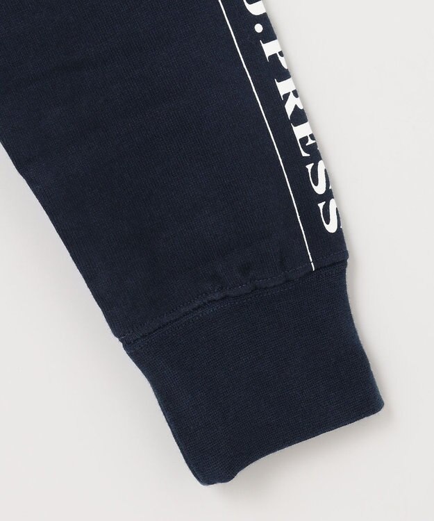 J.PRESS KIDS 【140-170cm】切替×袖プリント 長袖Tシャツ ネイビー系