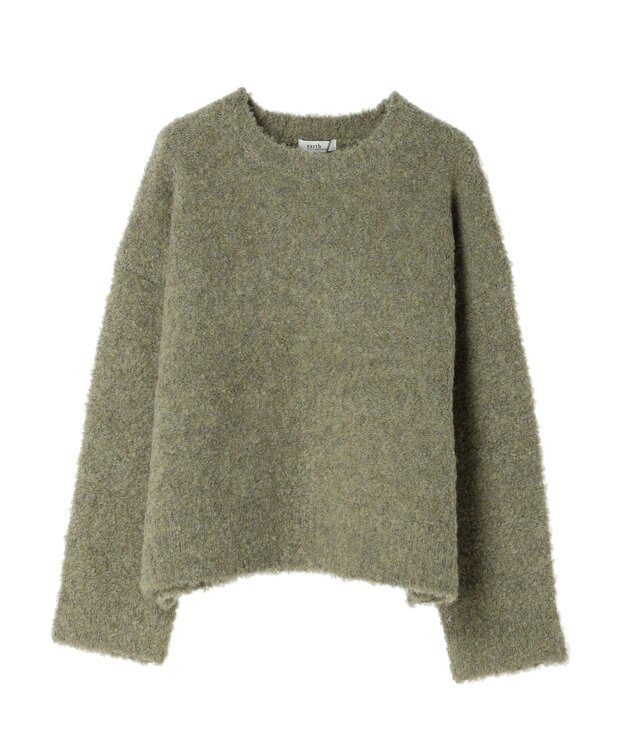 earth music&ecology ブークレプルオーバー Khaki