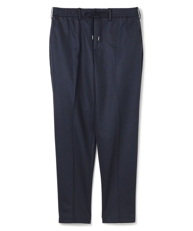 JOSEPH HOMME 新素材【抜群のストレッチ性/セットアップ対応可】スプリングウールジャージー / PEGG CONVERTIBLE ネイビー系