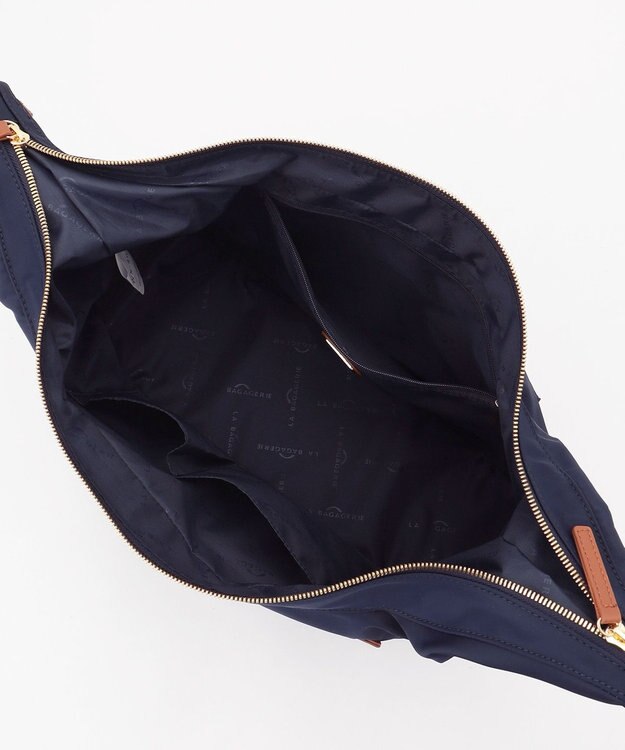 LA BAGAGERIE ループ2WAYショルダーバッグ　Mサイズ ネイビー