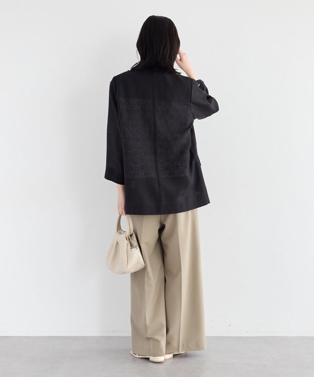 YECCA VECCA シアーテーラードジャケット Ivory