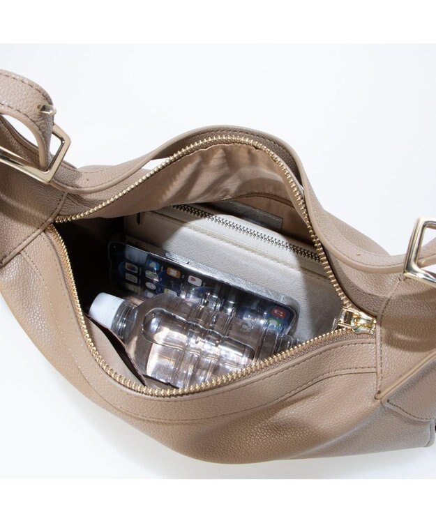 UNBILLION 【テレビ ドラマ着用アイテム】カシュカシュ cachecache / ダブルバックルベルトショルダー オーク