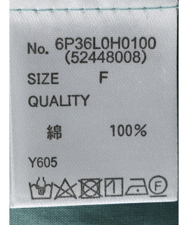 Green Parks ・Ｐｅｔｉｔ　Ｆｌｅｕｒ　カラーシャツワンピース Green