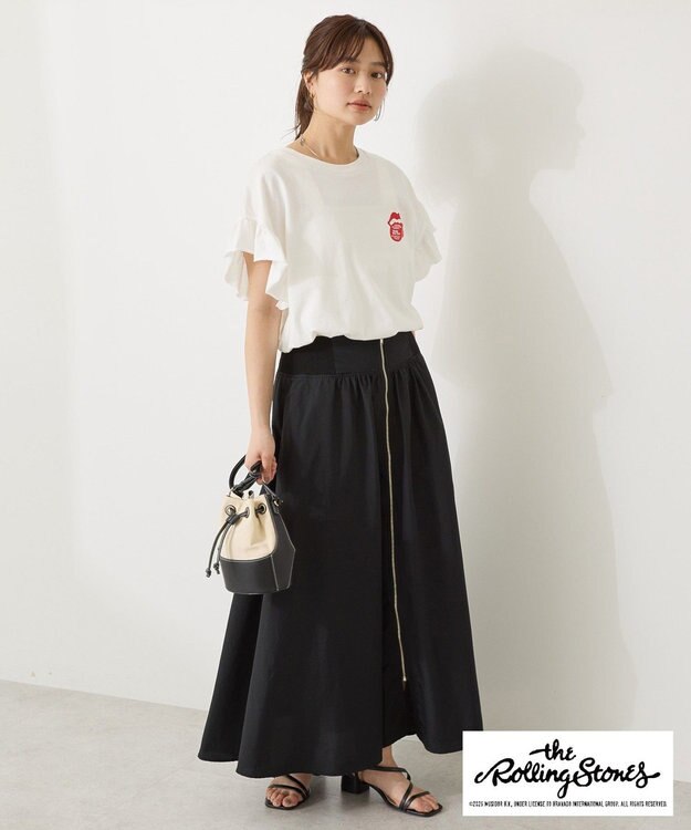 AMERICAN HOLIC 【KISS/The Rolling Stones】Tシャツ Off White