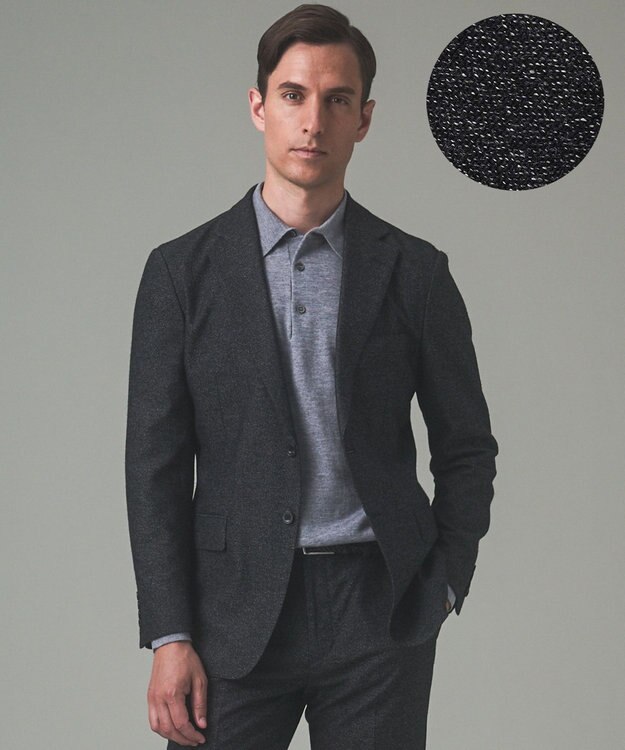 GOTAIRIKU 3ピースセットアップ対応【あたたかい】RENEWOOL ウールジャケット グレー系8