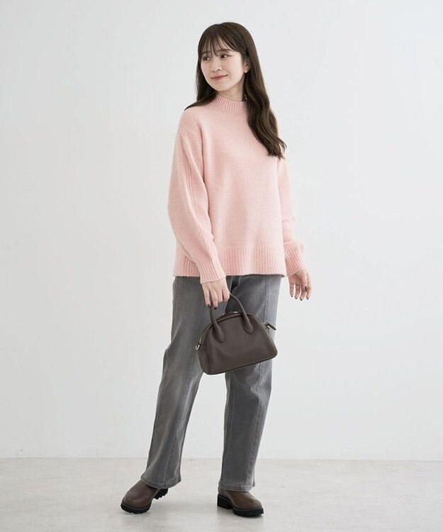 Green Parks ｆｕｗａっと　ニットプルオーバー Pink