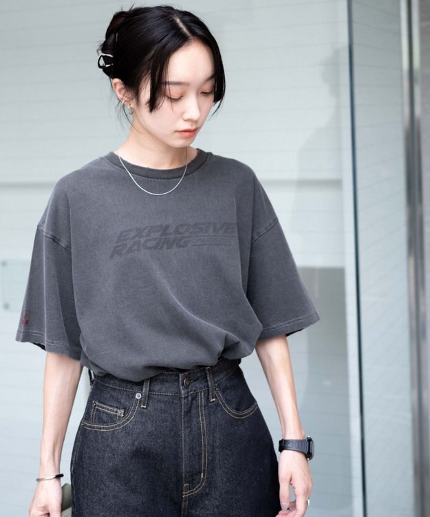 WEGO ピグメントBIGTシャツ 柄10