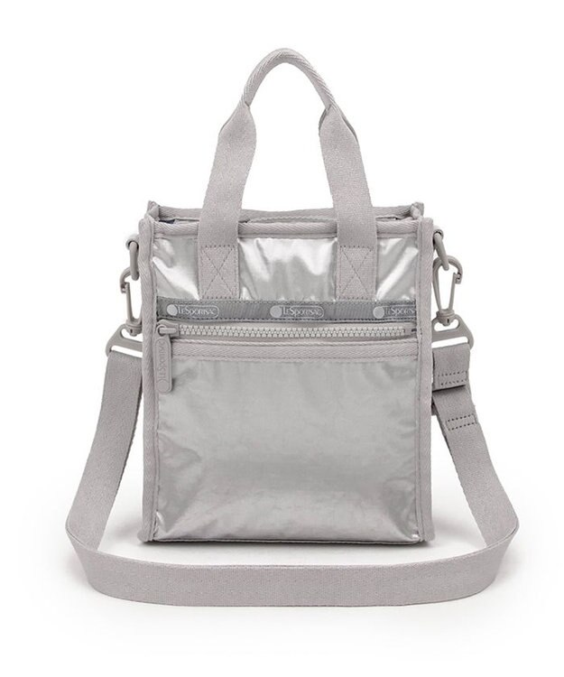MINI N/S TOTE/フロストシルバーシャイン / LeSportsac | ファッション MINI N/S TOTE/フロストシルバーシャイン / LeSportsac | ファッション