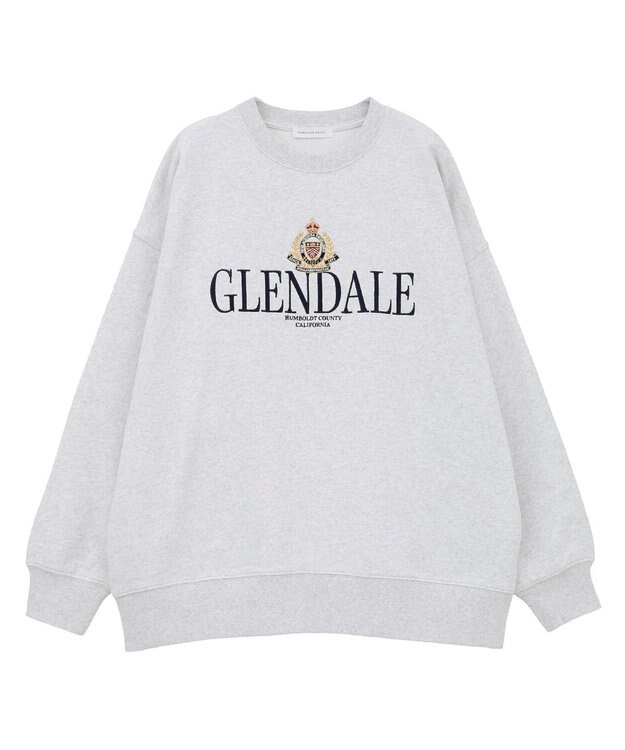 AMERICAN HOLIC GLENDALE裏毛プルオーバー Gray Mixture