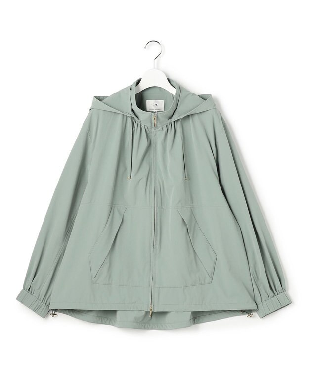 23区 【先行予約】2WAY ストレッチタフタ ボリュームスリーブブルゾン カーキ系