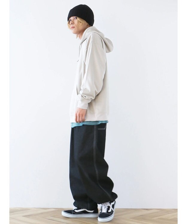 CRAFT STANDARD BOUTIQUE フェイクスエードプルパーカー Ivory