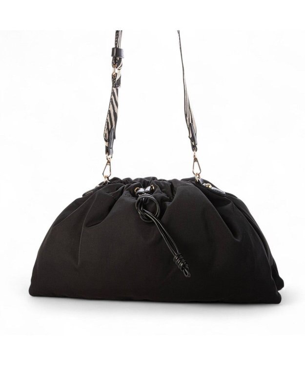 UNBILLION カカトゥ kakatoo / ドロストショルダーバッグ ブラック