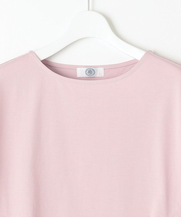 J.PRESS LADIES L 【WEB限定・吸水速乾】OUKAプレーティング カットソー ピンク系