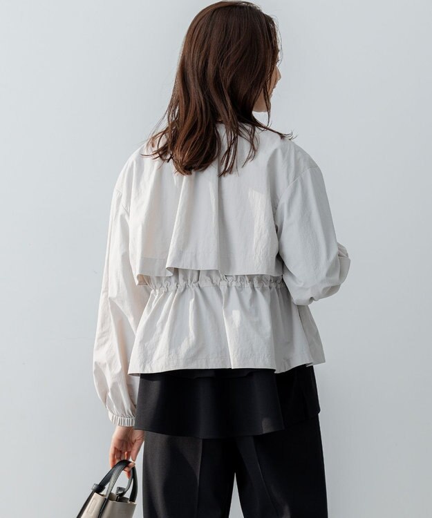 組曲 L エアリーブルゾン グレージュ系