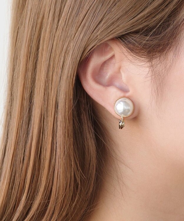 TOCCA WITH FLORA 2WAY EARRINGS イヤリング ゴールド系