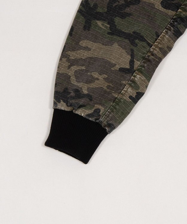 WEGO 【ユニセックス着用ITEM】リップストップフードブルゾン 柄1