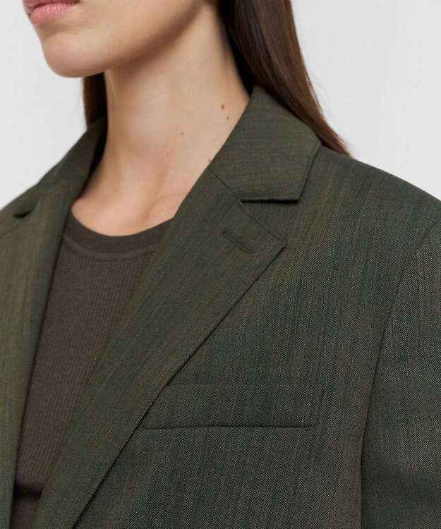 JOSEPH ライトウール　ジャケット Palm Leaf Melange