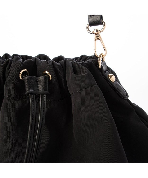 UNBILLION カカトゥ kakatoo / ドロストショルダーバッグ ブラック