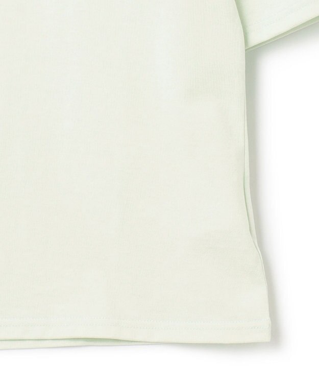 ICB L 【洗える】 ロゴTEE カットソー アイスグリーン系