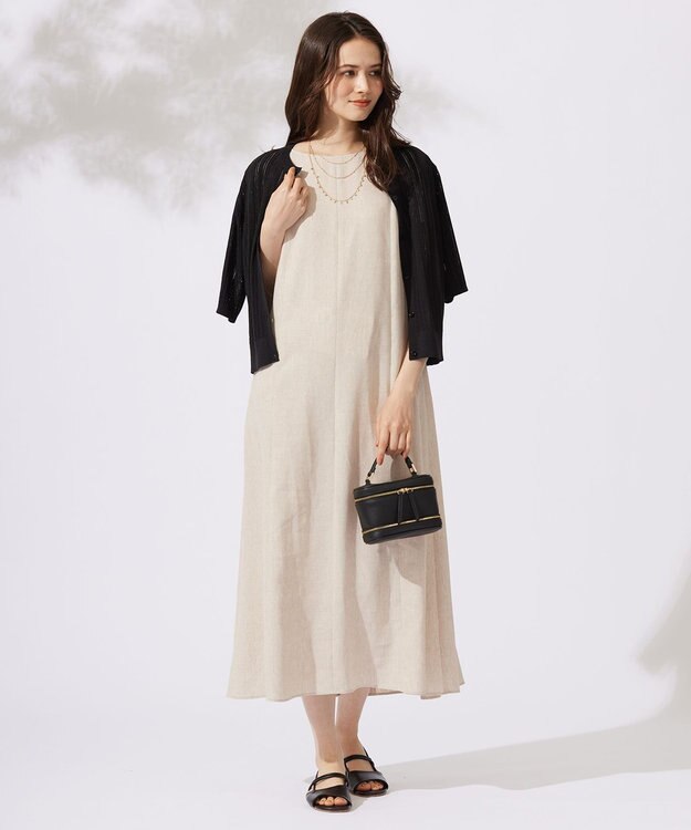 自由区 L 【カタログ掲載・セットアップ対応・洗える】シアーコイル カーディガン ブラック