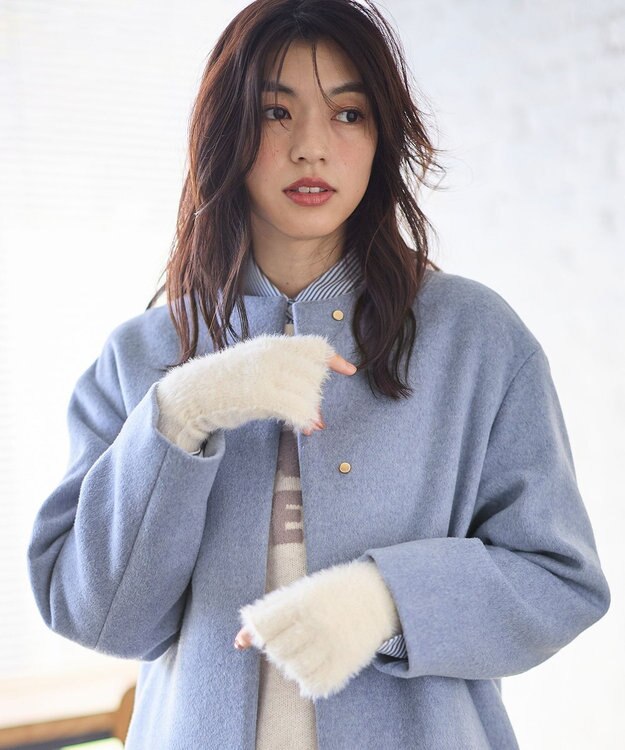 ANY ハンドウォーマー アイボリー