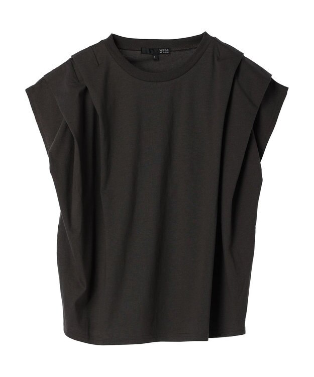 Green Parks ・ＳＵＧＡＲ　ＳＰＯＯＮ【ＣＯＯＬ】ショルダータックＴＥＥ Charcoal Gray