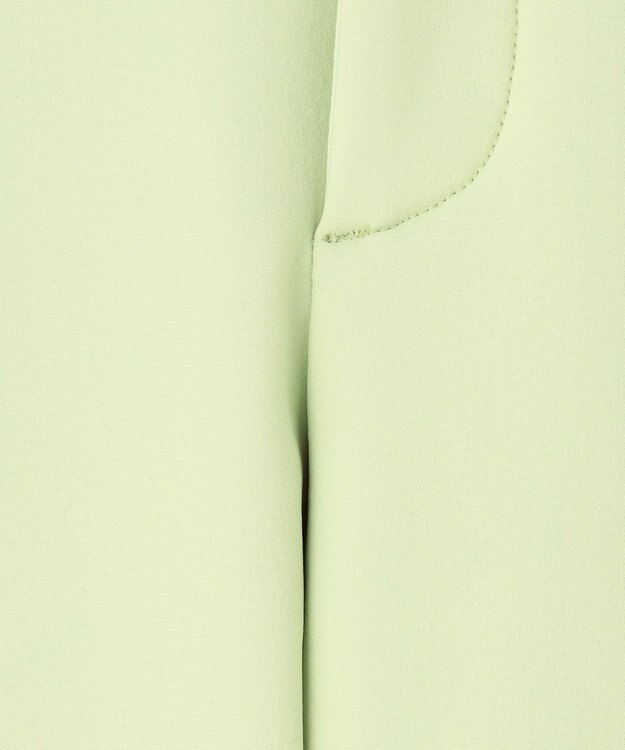 23区GOLF 冬の暖かボトム【WOMEN】ボンディング テーパードパンツ ライトグリーン系