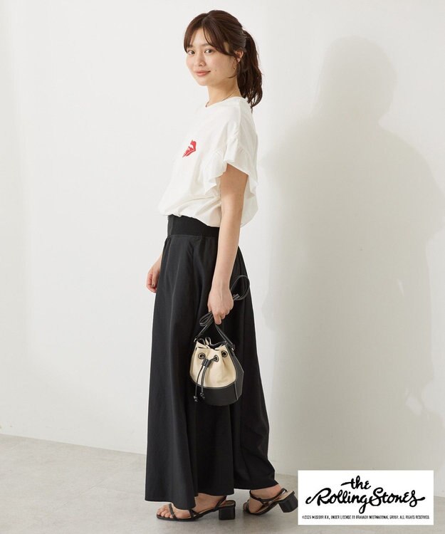 AMERICAN HOLIC 【KISS/The Rolling Stones】Tシャツ Off White