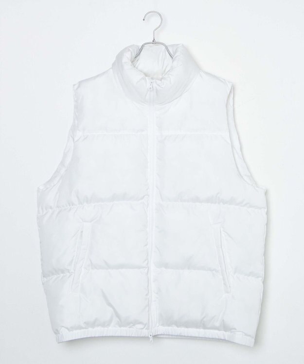 WEGO パテッドベスト ホワイト