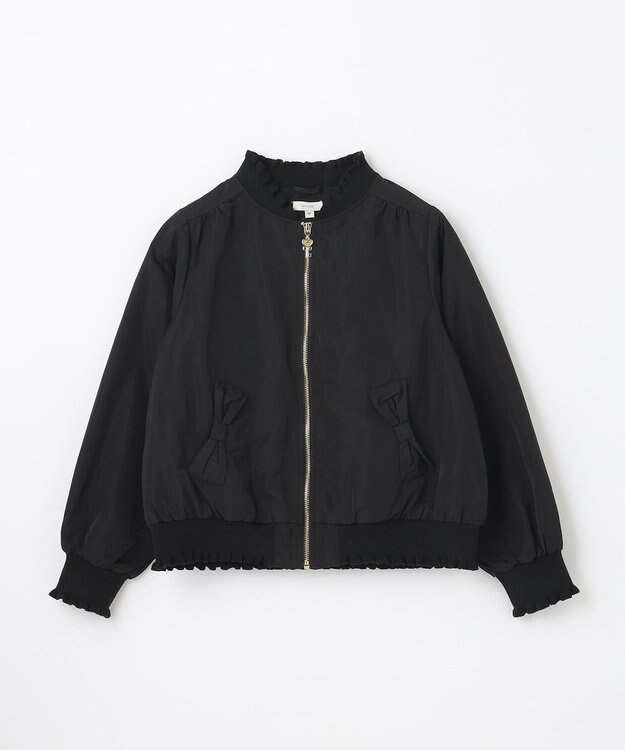 ANY KIDS ガーリー MA-1 ブラック