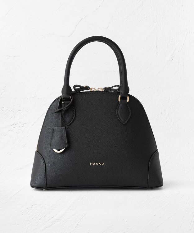 TOCCA 【大人百花掲載】AETERUNUM LEATHER BAG バッグ ブラック系