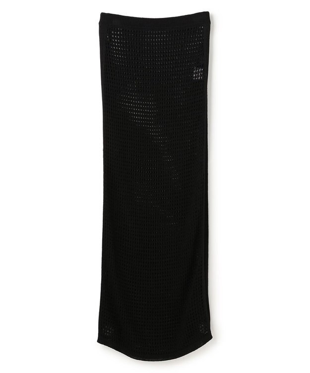 uncrave メッシュニット タイトスカート ブラック