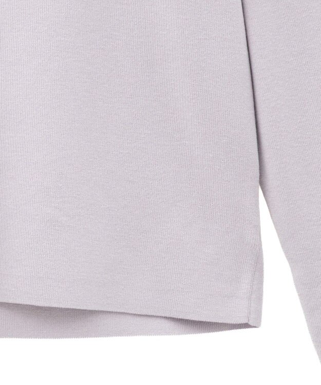 YECCA VECCA 2wayオフショルカラーカーディガン Lavender