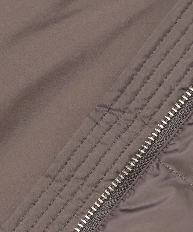 組曲 S ライトタフタショート ダウン モカブラウン系