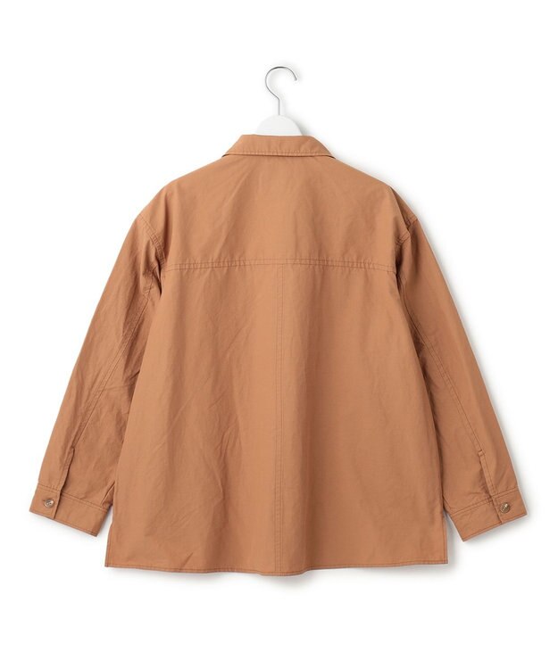 J.PRESS YORK STREET 【WOMEN】ミリタリーシャツジャケット オレンジ系