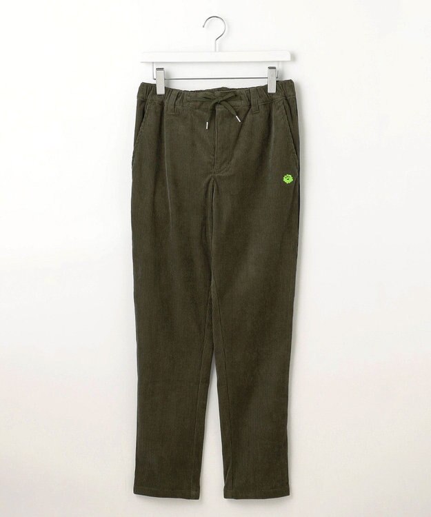 PW CIRCULUS 【MEN】サイドライン コーデュロイパンツ カーキ系