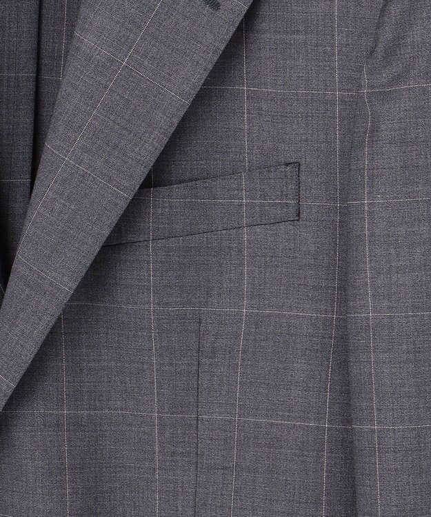 J.PRESS MEN 【J.PRESS MOVING / セットアップ対応】REDA ACTIVE ウィンドーペーン ジャケット グレー系4