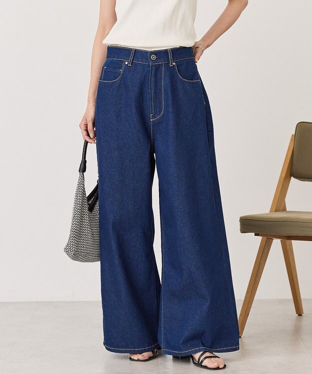 AMERICAN HOLIC バギーデニム One Wash
