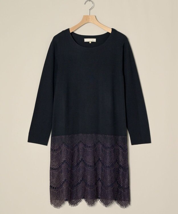 ONWARD Reuse Park 【自由区】ニット春夏 ネイビー