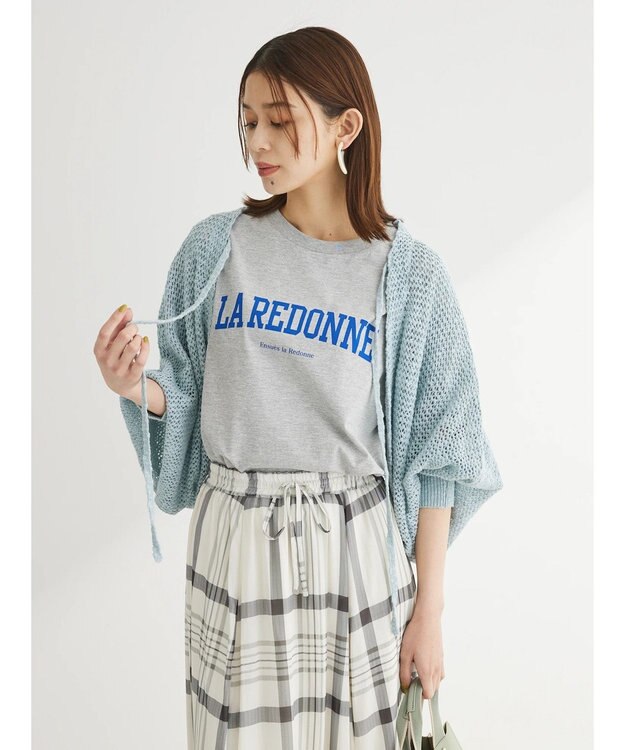 Green Parks ２ｗａｙ　スラブボレロカーディガン Mint Green