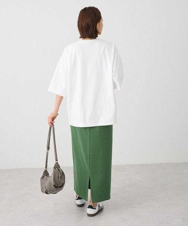 CRAFT STANDARD BOUTIQUE リブロングスカート Green